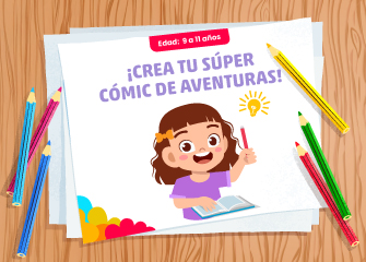 ¡Crea tu súper cómic de aventuras! - LaCardio Kids 