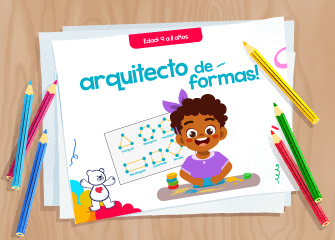 ¡Sé un gran arquitecto de formas! - LaCardio Kids 