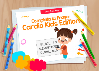 ¡Completa y juega: Cardio Kids! - LaCardio Kids 