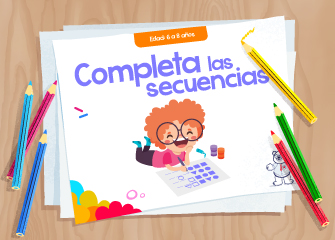 Completa las secuencias y aprende - LaCardio Kids 