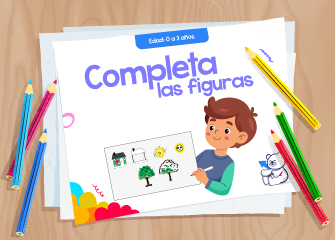 Completa y colorea las figuras - LaCardio Kids 