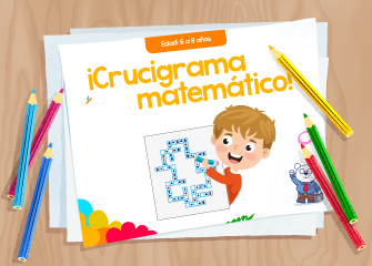 Resuelve el crucigrama matemático - LaCardio Kids 