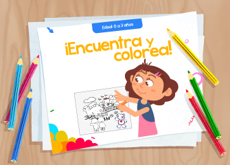 ¡Encuentra y colorea con diversión! - LaCardio Kids 