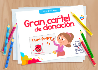Diseña un gran cartel de donación - LaCardio Kids 