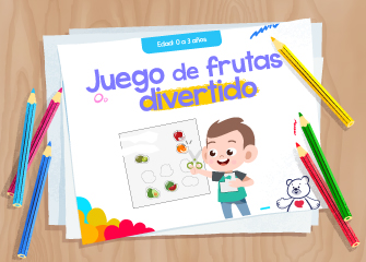 Recorta y pega tus frutas favoritas - LaCardio Kids 
