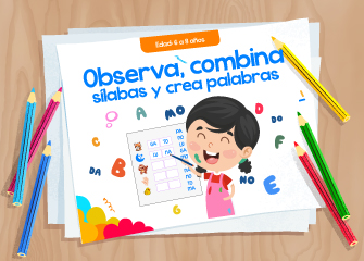 Observa, combina sílabas y crea palabras - LaCardio Kids 