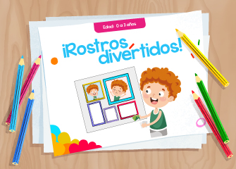 ¡Dibuja y crea rostros divertidos! - LaCardio Kids 