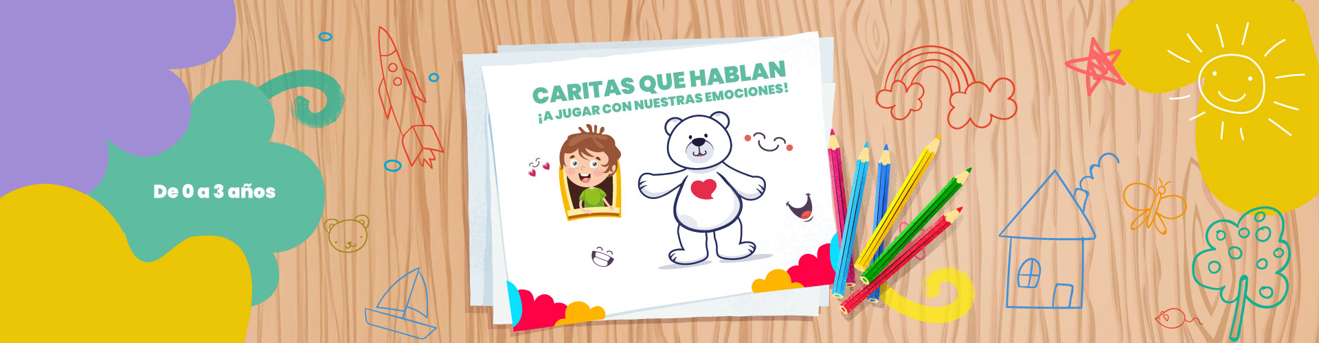 Caritas que hablan ¡A jugar con nuestras emociones! - LaCardio Kids 