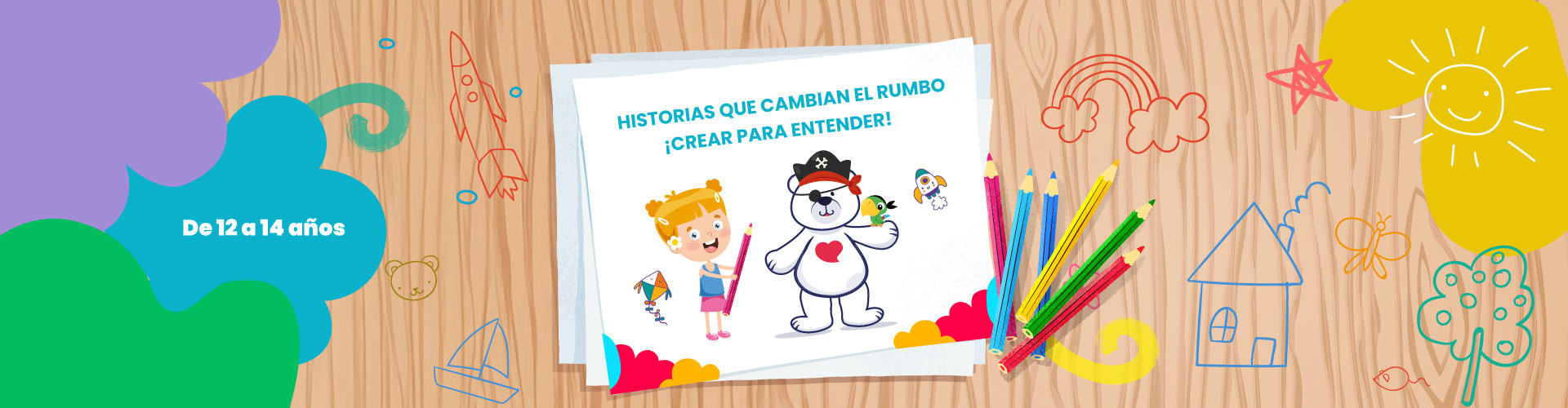 Historias que cambian el rumbo ¡Crear para entender! - LaCardio Kids 