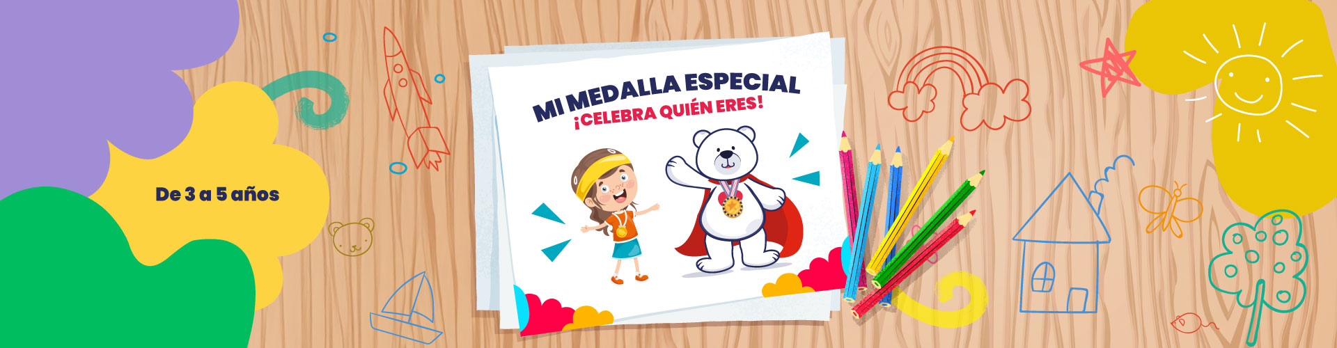 Mi medalla especial ¡Celebra quién eres! - LaCardio Kids 