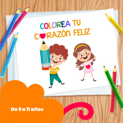 Colorea tu corazón feliz Colorea tu corazón feliz - LaCardio Kids