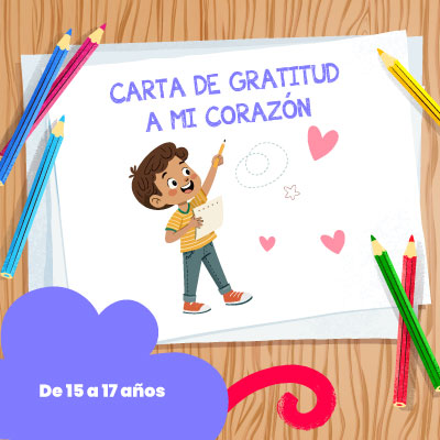 Carta de gratitud a mi corazón Carta de gratitud a mi corazón - LaCardio Kids