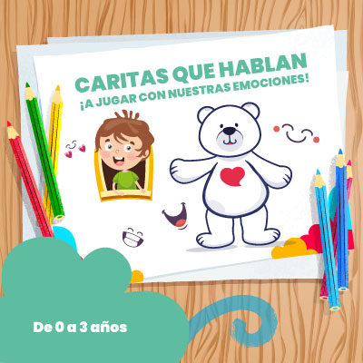 Caritas que hablan ¡A jugar con nuestras emociones! - LaCardio Kids 