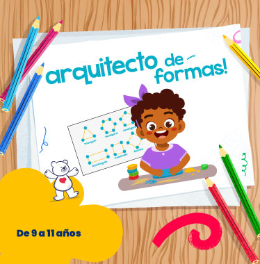 ¡Sé un gran arquitecto de formas! - LaCardio Kids 