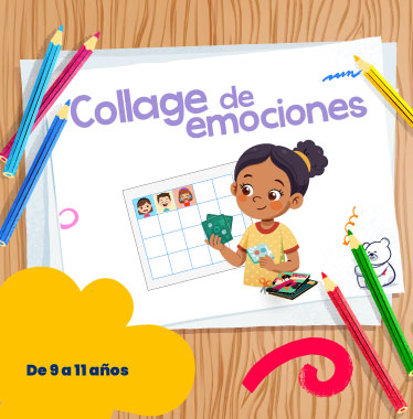 Arma un gran collage de emociones - LaCardio Kids 