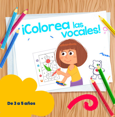 ¡Dale vida a las vocales con color! - LaCardio Kids 