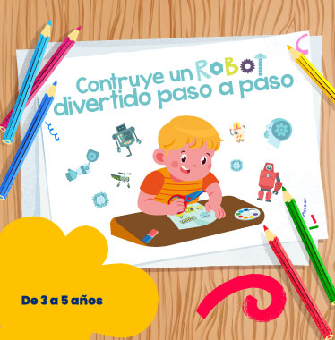 Construye un robot divertido paso a paso - LaCardio Kids 