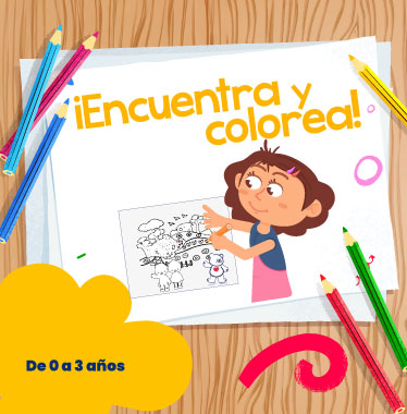 ¡Encuentra y colorea con diversión! - LaCardio Kids 