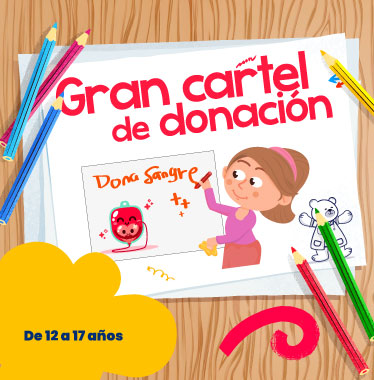 Diseña un gran cartel de donación - LaCardio Kids 