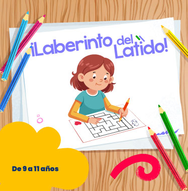 ¡Explora el laberinto del latido! - LaCardio Kids 
