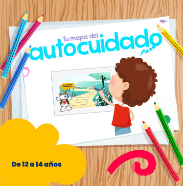 ¡Diseña tu mapa de autocuidado! - LaCardio Kids 