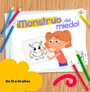 ¡Dibuja tu monstruo del miedo! - LaCardio Kids 