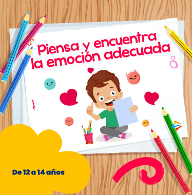 Piensa y encuentra la emoción adecuada - LaCardio Kids 