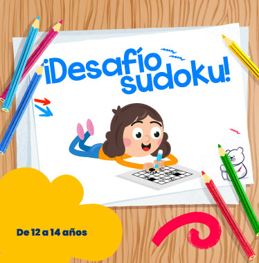 ¡Resuelve el desafío de sudoku! - LaCardio Kids 