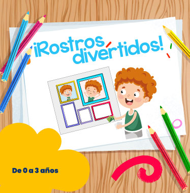 ¡Dibuja y crea rostros divertidos! - LaCardio Kids 