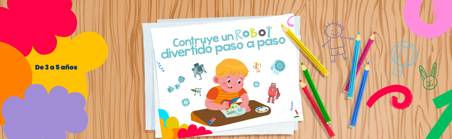 Construye un robot divertido paso a paso - LaCardio Kids 