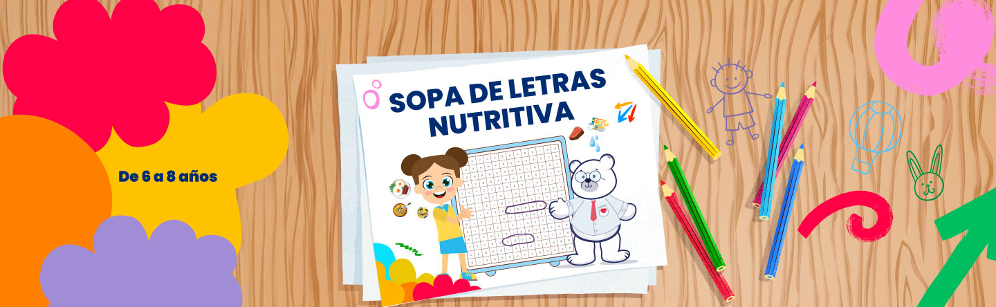 Encuentra la salud en cada palabra que lees - LaCardio Kids 