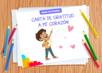 Carta de gratitud a mi corazón - LaCardio Kids 