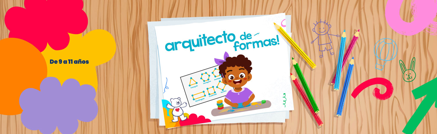 ¡Sé un gran arquitecto de formas! - LaCardio Kids 