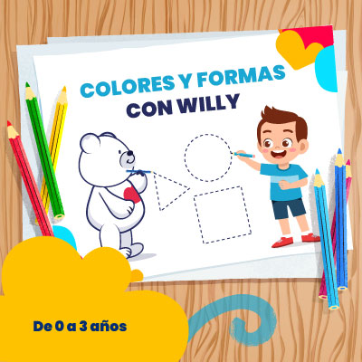Colores y formas con Willy - LaCardio Kids 