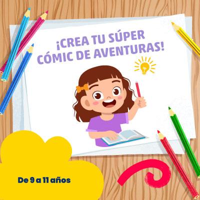 ¡Crea tu súper cómic de aventuras! - LaCardio Kids 
