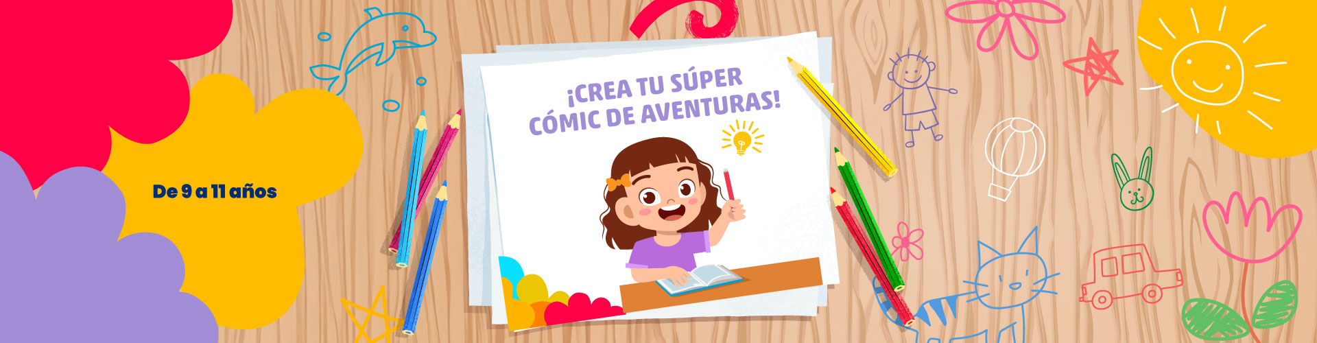 ¡Crea tu súper cómic de aventuras! - LaCardio Kids 