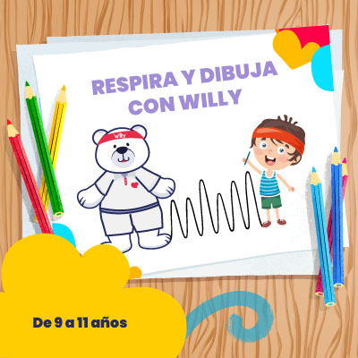 Respira y dibuja con Willy - LaCardio Kids 