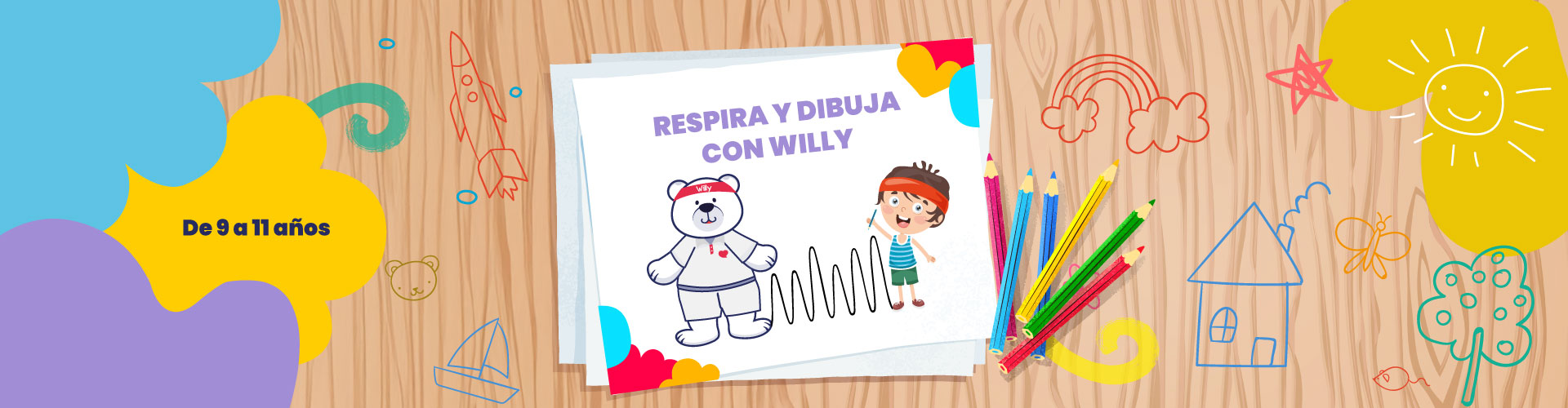 Respira y dibuja con Willy - LaCardio Kids 