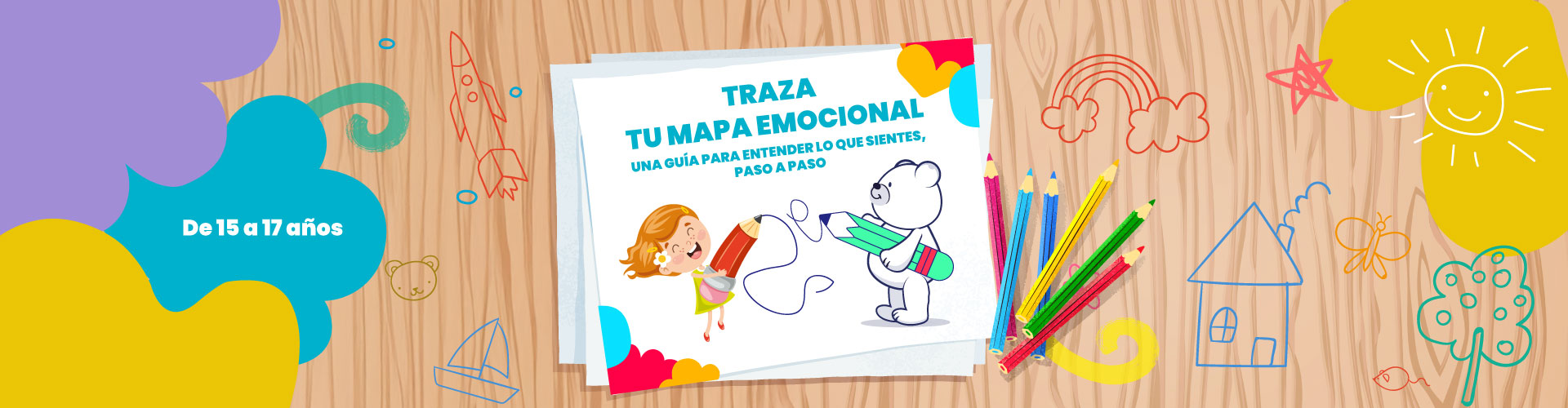 Traza tu mapa emocional  Una guía para entender lo que sientes, paso a paso - LaCardio Kids 