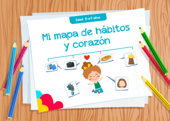 Mi mapa de hábitos y corazón - LaCardio Kids