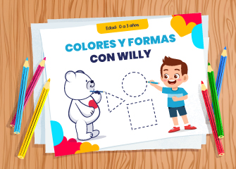 Colores y formas con Willy - LaCardio Kids 