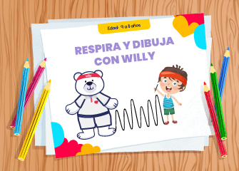 Respira y dibuja con Willy - LaCardio Kids 