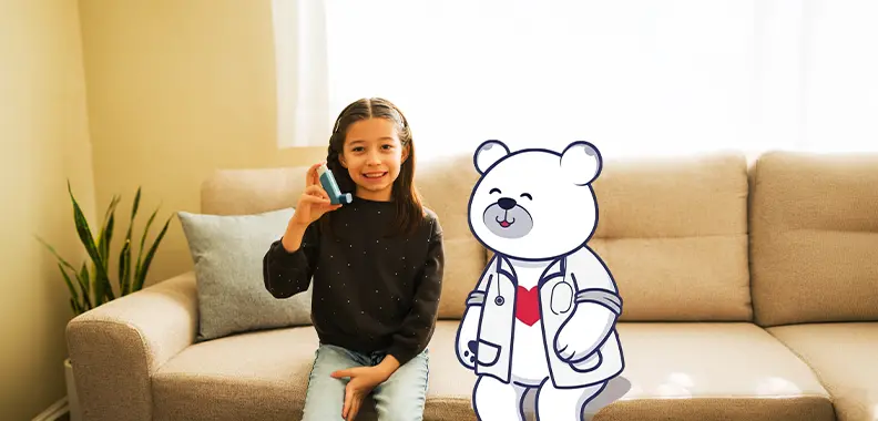 Guía para padres: Cómo usar correctamente el inhalador en niños - LaCardio Kids 