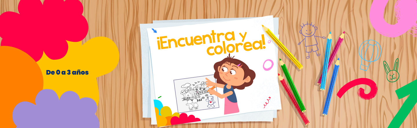 ¡Encuentra y colorea con diversión! - LaCardio Kids 