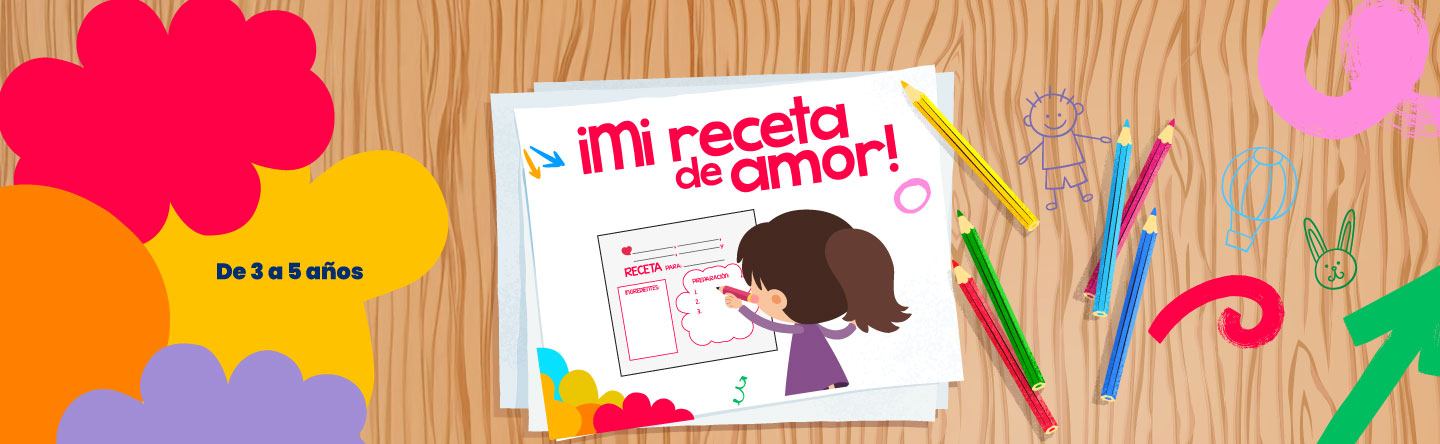 ¡Crea y comparte tu receta de amor! - LaCardio Kids 