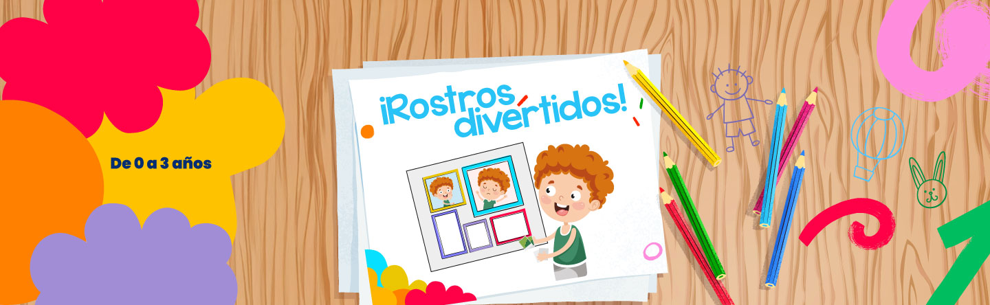¡Dibuja y crea rostros divertidos! - LaCardio Kids 
