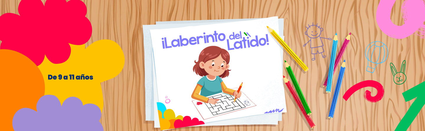 ¡Explora el laberinto del latido! - LaCardio Kids 