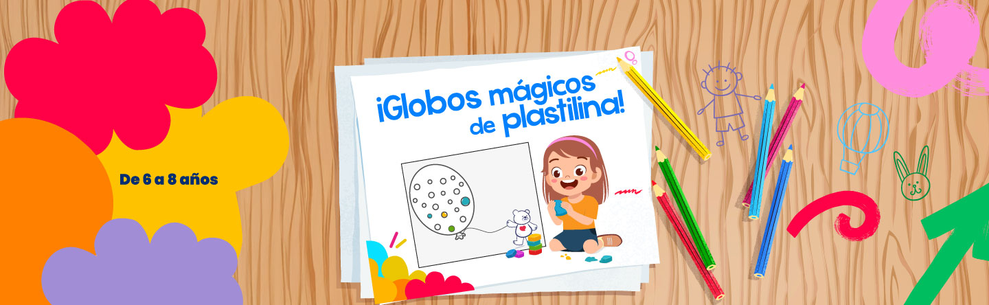 ¡Globos mágicos de plastilina! - LaCardio Kids 