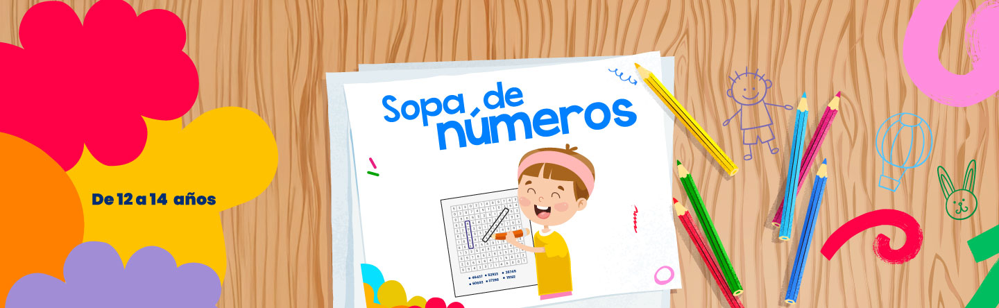 ¡Aprende con la sopa de números! - LaCardio Kids 