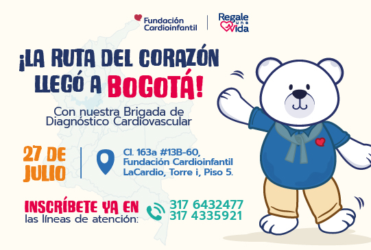 ¡La ruta del corazón llegó a Bogotá!
